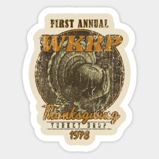 FIRST ANNUAL WKRP Sticker